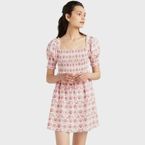 Hill House Athena Nap Mini Mermaid Seashells Dress Size XS 0 2 NEW